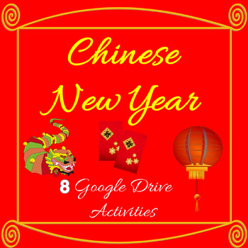 Preview of Chinese New Year 2024 Google Drive Activities - Computer Activities