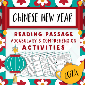 Preview of Chinese New Year 2024 | Lunar New Year 2024 Reading Passage and Activities