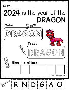 Chinese New Year 2024 Multi Subject Worksheets For Preschool Pre K   Original 7606887 2 