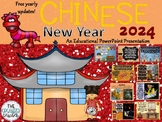 Chinese New Year 2024 PowerPoint - Free yearly updates! (L