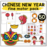 Chinese New Year 2023 Preschool and Toddler Fine Motor Activities