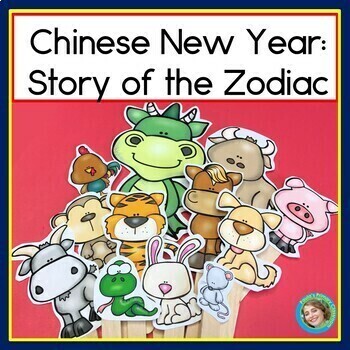 Preview of Chinese New Year 2024 Story of the Great Race and Props for Retelling