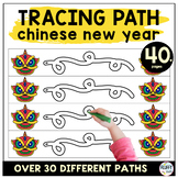 Chinese New Year 2023 Tracing Lines for Preschool Lunar New Year