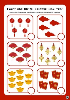 Chinese New Year 2024 CNY Activity Sheets Bundle by The Meadow Mill