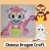 Chinese New Year 2024 Dragon Lunar Craft Bulletin Board Cu