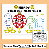 Chinese New Year 2024 Kindergarten Activities Dot Marker W