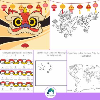Preview of Chinese New Year 2024 | No Prep Print and Digital Activities