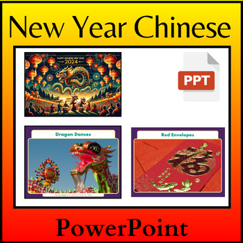 Preview of Chinese New Year 2024 PowerPoint -Celebrated Photo PowerPoint