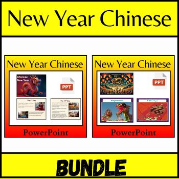 Preview of Chinese New Year 2024 PowerPoint - Lunar New Year - Bundle