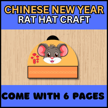 Preview of Chinese New Year 2024 Rat hat craft |Lunar New Year Craft -Chinese New Year 2024