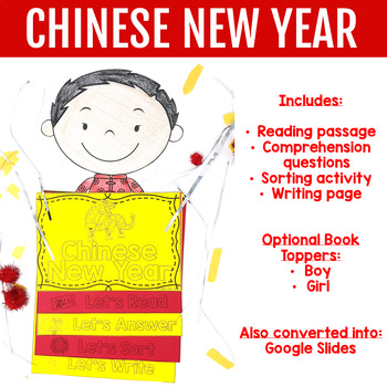 Chinese New Year 2020 Activities Flip Book by Jessica Tobin ...