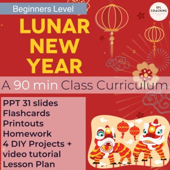 Preview of Chinese New Year 90 min lesson | Lunar New Year Ready-to-Go Lesson 4-6 y.o.