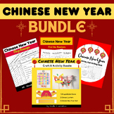 Chinese New Year Activities Bundle Craft Find Number Writi