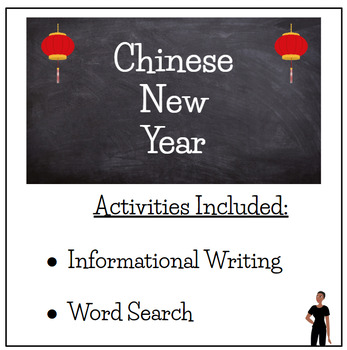 Preview of Chinese New Year Activities  and Word Search - Lunar New Year