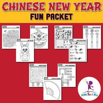 Chinese New Year Activity Packet | Educational Fun with 14 Activities ...