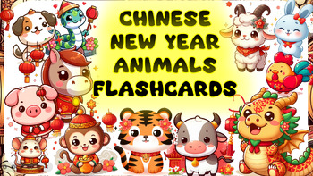 Preview of Chinese New Year Animals Flashcards