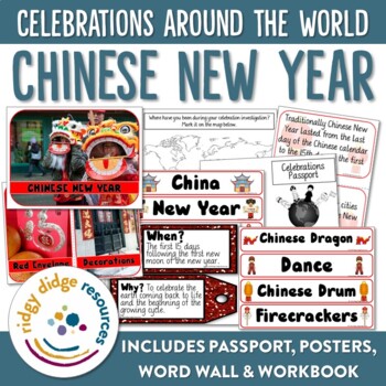 Chinese New Year Posters - 6 Pc. | Oriental Trading