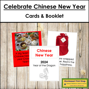 Preview of Celebrate Chinese New Year Cards and Booklet