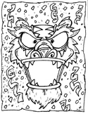 Chinese New Year Coloring Page