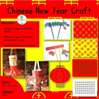 Preview of Chinese New Year Craft Dragon and Lantern