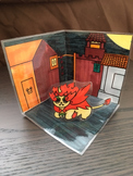 Chinese New Year Craft: Make a Nian Story scene