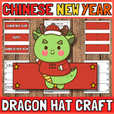 Chinese New Year Craft - Zodiac Dragon Hat Craft - Chinese