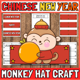 Chinese New Year Craft -  Zodiac Monkey Hat Craft - Chines