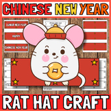Chinese New Year Craft - Zodiac Rat Hat Craft - Chinese Ne