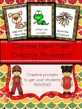 Preview of Chinese New Year: Creative Movement Cards