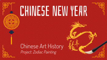 Preview of Chinese New Year - Cultural Art Lesson & Painting Project (Step-by-Step)