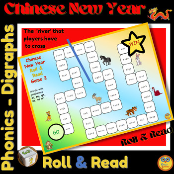 Preview of Chinese New Year Digraphs & Trigraphs - Fun Phonics Games for Kinderg & Grade 1