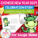 Chinese New Year Dragon 2024 for Google Slides | Lunar New