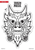 Chinese New Year Dragon Mask