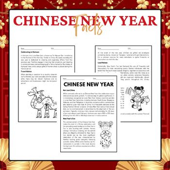 Preview of Chinese New Year Facts
