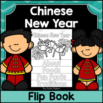 Preview of Chinese New Year Flip Book - Holidays Around the World