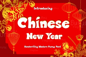 Preview of Chinese New Year Font