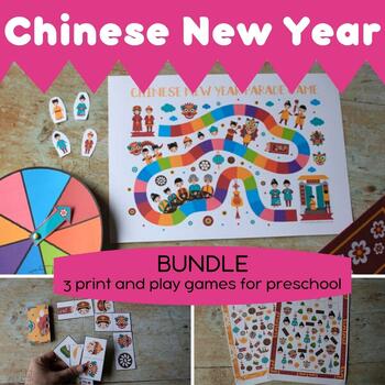 Chinese New Year Game Bundle by Rainy Day Mum | TPT