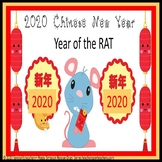 Chinese New Year 2020 Year of the Rat CCSS Activity Packet SPED/ELD