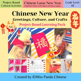 Chinese New Year Greetings, Culture, Crafts Year of the DR