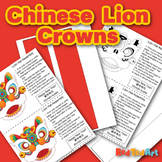 Chinese New Year Hat - Dancing Lion Hat/ Paper Crown for L