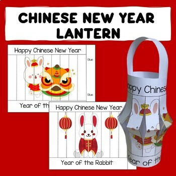 Preview of Chinese New Year Lantern Craft 2023 | Year of the Rabbit | Lunar New Year Craft