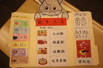 Preview of Chinese New Year Lapbook 中国新年主题书