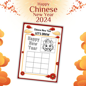 Preview of Chinese New Year Let's Draw Activity