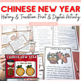 Chinese New Year Lunar New Year 2024 Reading Comprehension