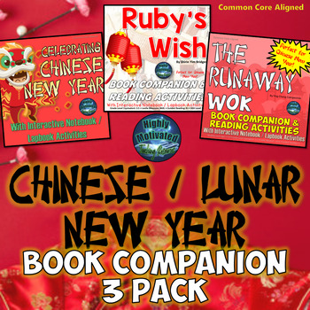 Preview of Chinese New Year / Lunar New Year Book Companion Read Aloud 3 Pack