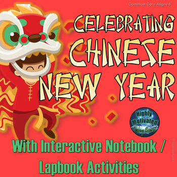 Preview of Chinese New Year / Lunar New Year Differentiated Interactive Notebook Activities
