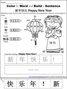 happy chinese new year in mandarin