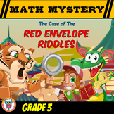 Chinese New Year Math Mystery Activity - 3rd Grade Pack - 