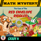 Chinese New Year Math Mystery Activity - 4th Grade Pack - 