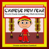 Chinese New Year Literacy and Math Activities (4th Grade C